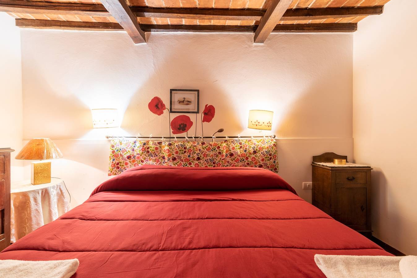 Appartamento "La Vecchia Fornace Casa Rossa" con piscina condivisa e Wi-Fi in Appalto, Provincia di Arezzo