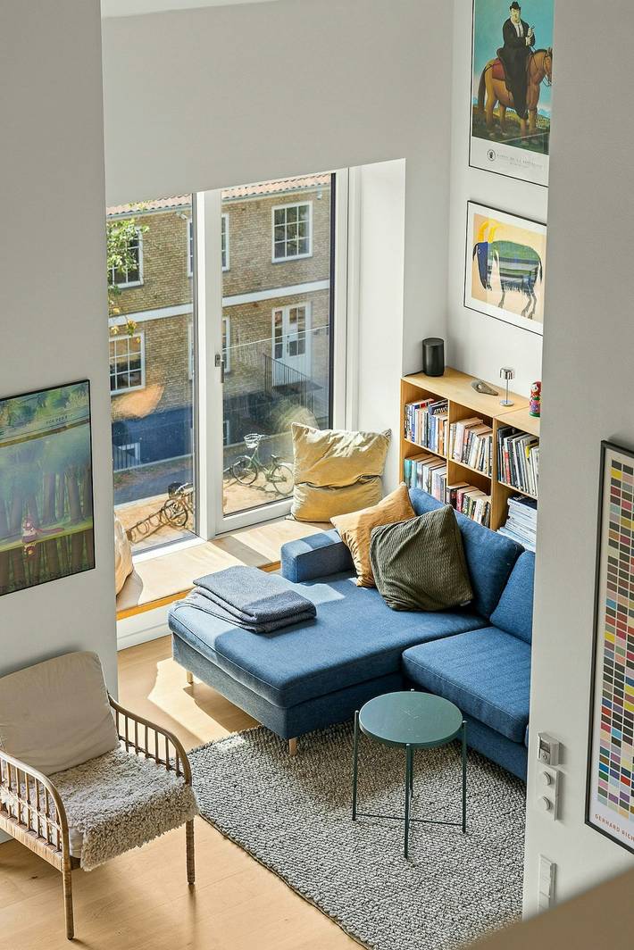 Geheel appartement, Appartement in Østerbro met uitzicht over Kopenhagen in Kopenhagen, Hovedstaden