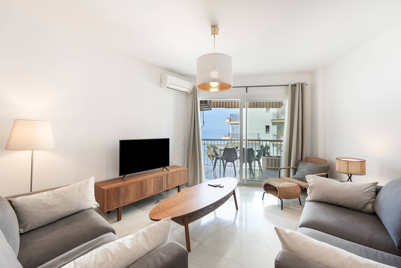 Entire apartment, Sea View Apartment with Wi-Fi and Air Conditioning in Marbella in Marbella Centre, Marbella