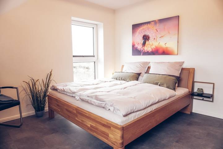 Ferienwohnung für 4 Personen, mit Garten und Balkon sowie Sauna in Unterweser - 4