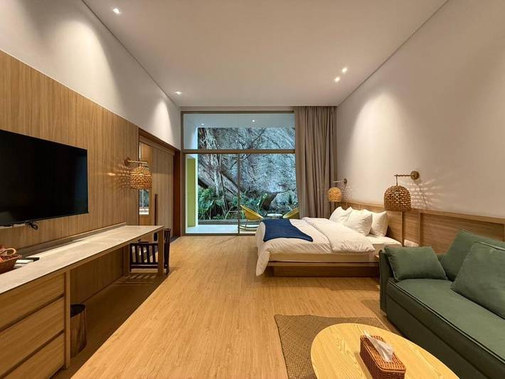 Hôtel pour 3 personnes, avec piscine ainsi que jacuzzi et jardin - 1
