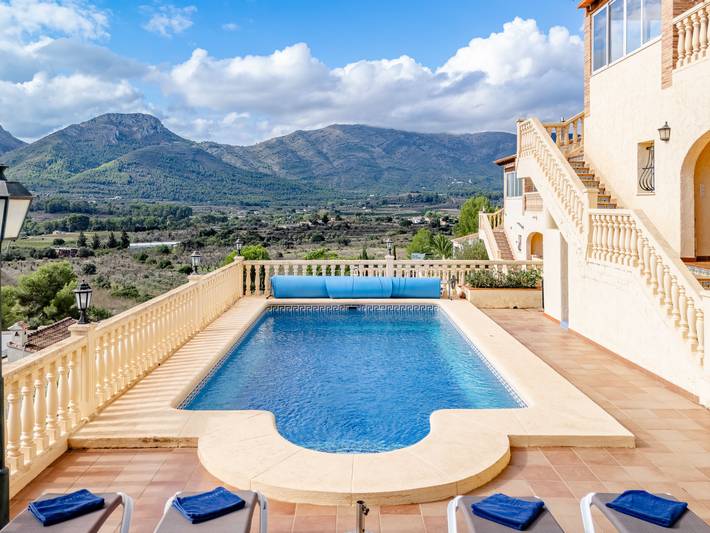 Vista Xalo in Xaló, Costa Blanca