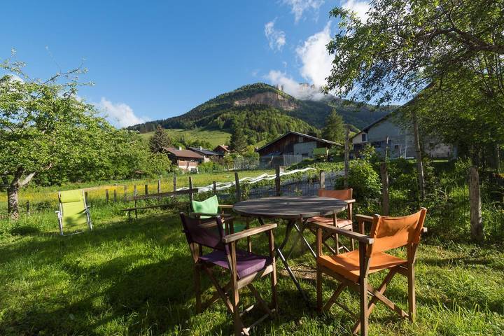 Gîte pour 4 personnes, avec Jardin