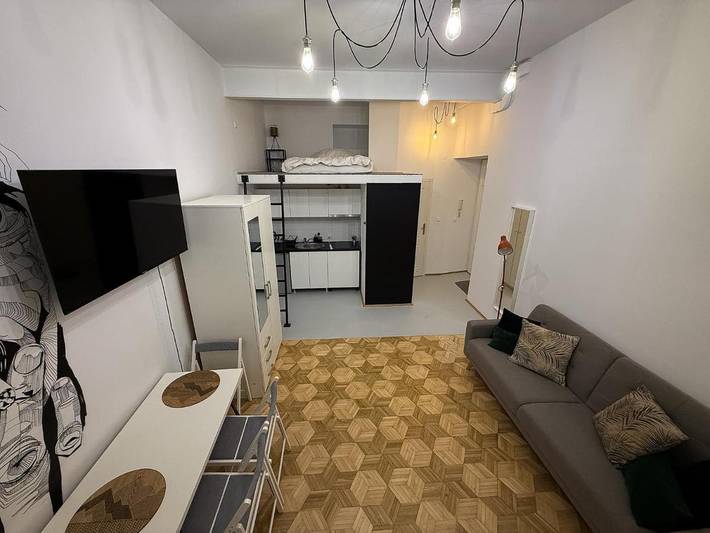 Loft dla 4 osób, z taras w Warszawa
