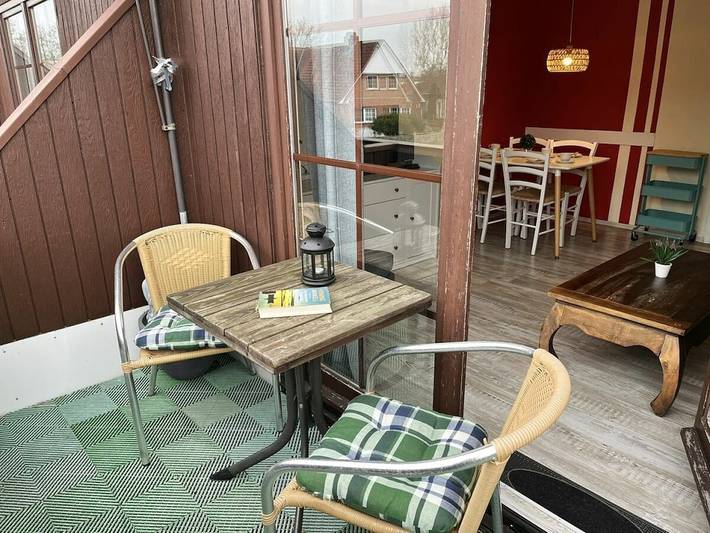 Ferienhaus für 3 Personen, mit Balkon und Pool in Westerdeichstrich
