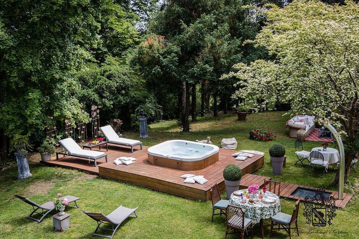 Maison de vacances pour 2 personnes, avec piscine et jardin - 1