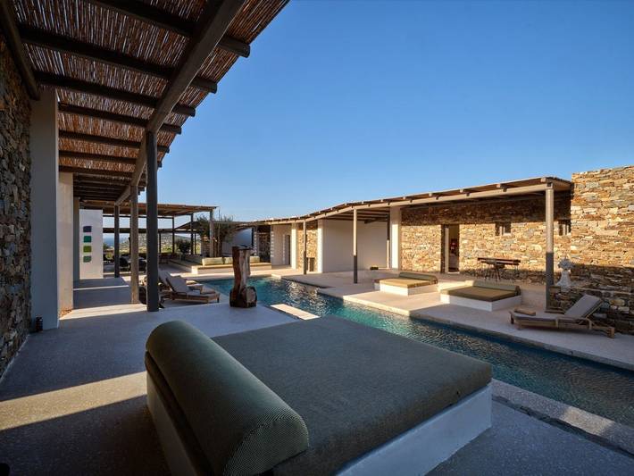 Art Villa in Kampos with 7 bedrooms and 7 bathrooms in Antiparos