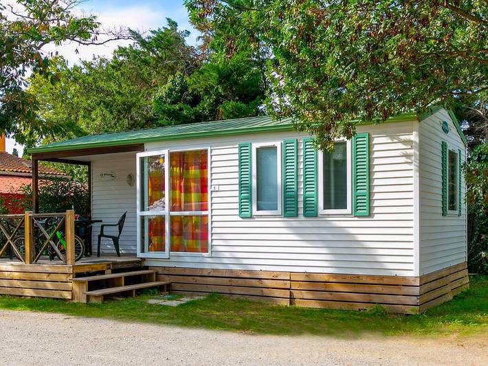 Camping La Garenne - Mobilhome 4 personnes - Mh2 Confort 27 m² + clim, avec sanitaires in Néfiach, Côte méditerranéenne (France)