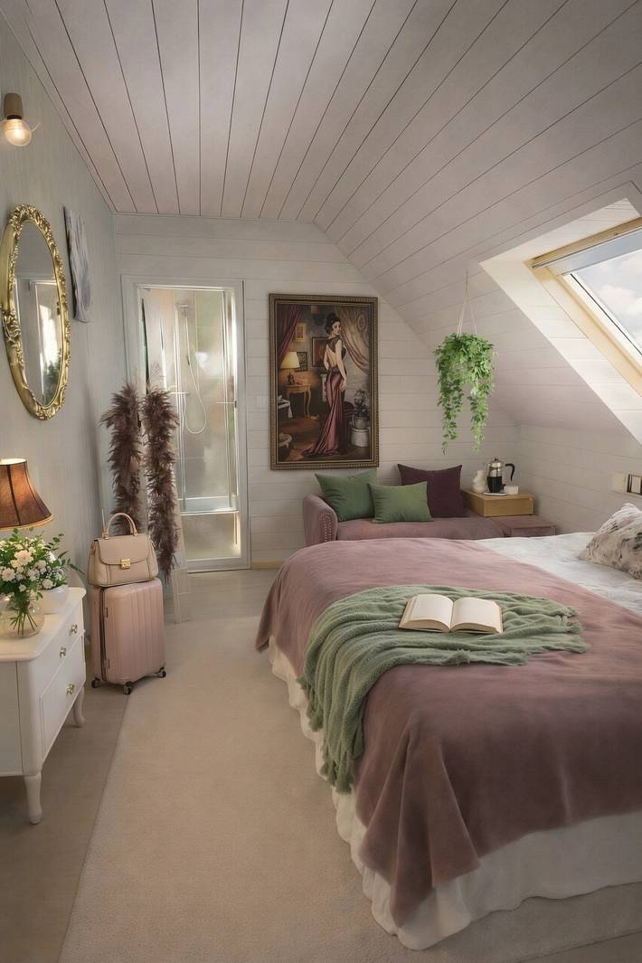 "Chambre Belle Époque" Guest Room with Shared Terrace, Garden & Wi-Fi in Guerlédan, Guingamp region