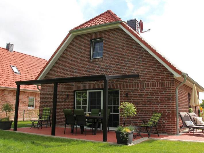 Ferienhaus für 6 Personen, mit Sauna und Garten sowie Terrasse, kinderfreundlich in Eilsum