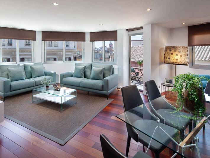 Location de vacances pour 6 personnes, avec terrasse dans Malaga Centro Historico