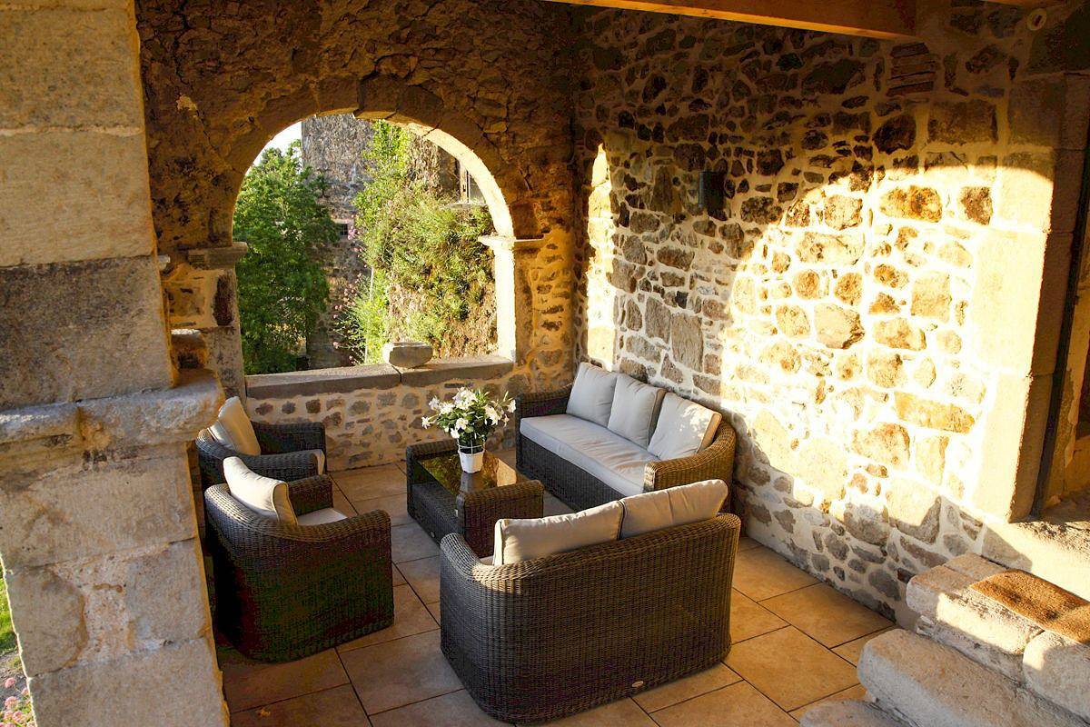 Château pour 20 personnes avec jardin in Banne, Parc national des Cévennes