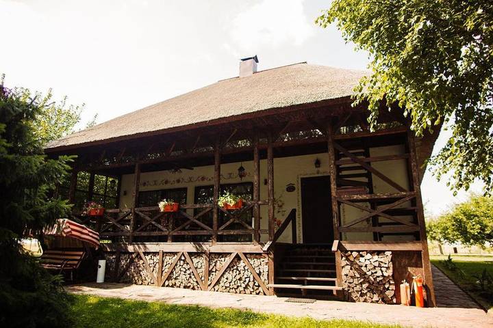 Domek letniskowy dla 6 osób, z Taras i Ogród oraz Widok na jezioro i Widok w Ukraina