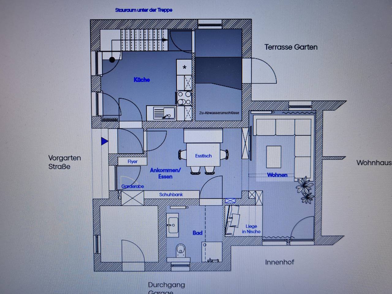 Vakantiehuis, douche, Wc, 2 slaapkamers in Auderath, Cochem-Zell