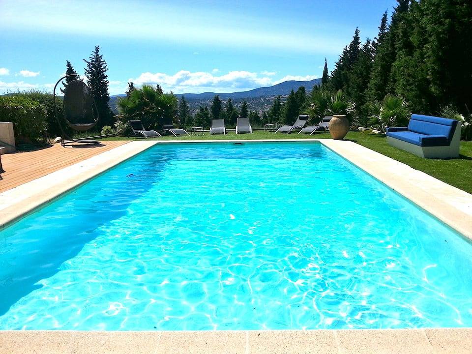 Villa Leona in Grasse, Côte méditerranéenne (France)