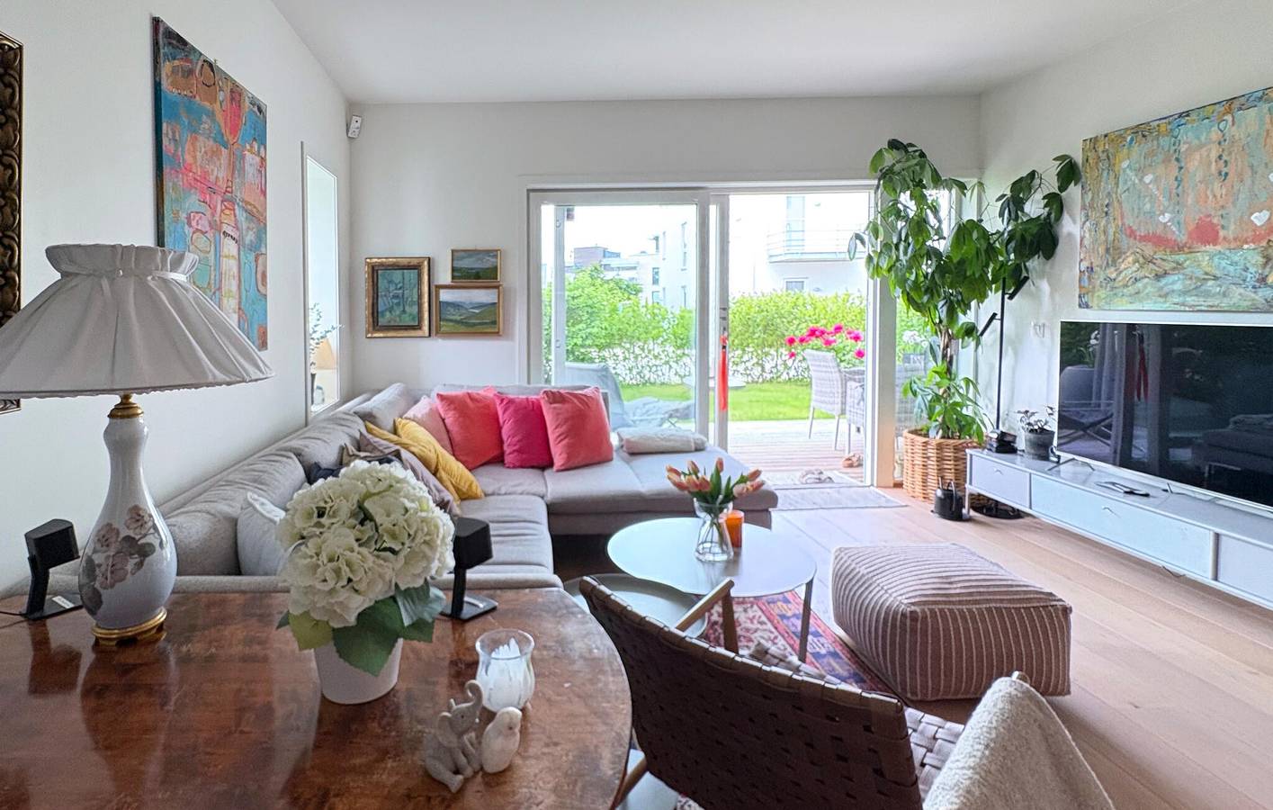 Appartement de vacances entier, Appartement de vacances pour 4 personnes avec jardin in Bærum