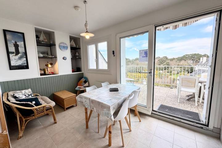 Appartement entier, Charmant Duplex - Vue sur le port de la Trinité in La Trinité-sur-Mer, Côte des Mégalithes