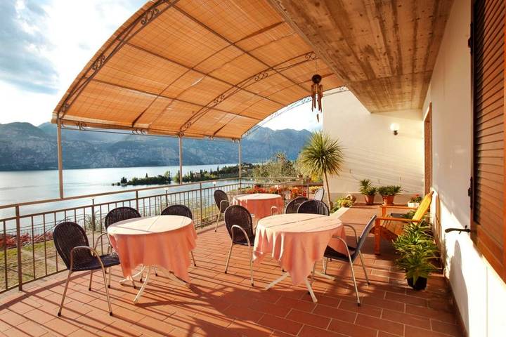 Gîte pour 5 personnes, avec vue sur le lac et vue ainsi que piscine et jardin à Malcesine - 3