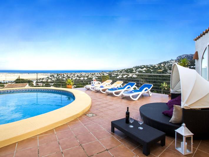 Maison de vacances pour 6 personnes, avec piscine et terrasse - 1