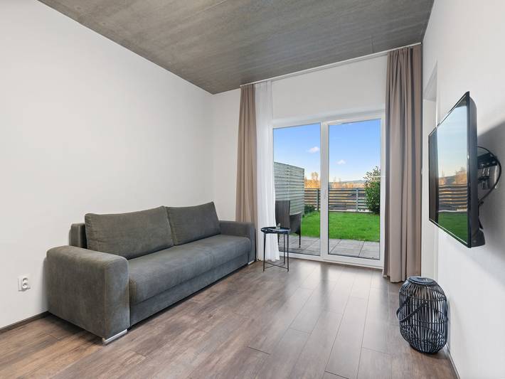 Ferienwohnung für 4 Personen, mit Terrasse und Garten sowie Seeblick in Schwarzbach
