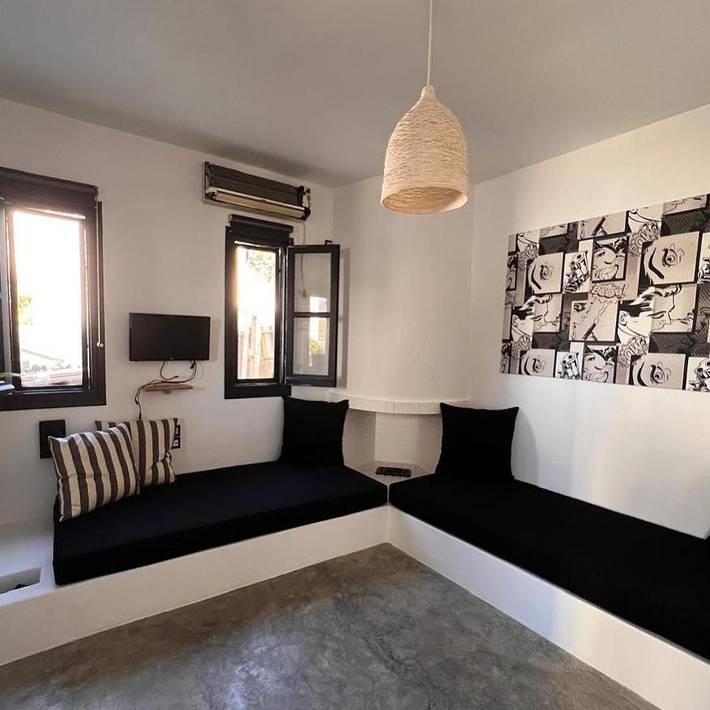 Maison de vacances pour 3 personnes, avec vue et terrasse