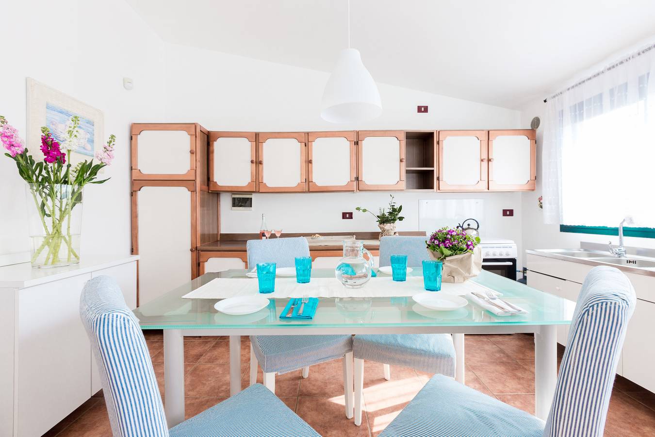 Casa vacanza per 5 persone con terrazza in Lido Specchiolla, Salento