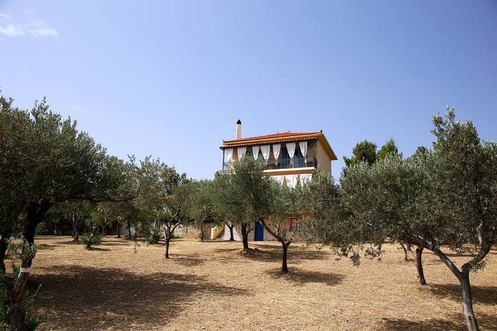 Apartamento para 4 personas, con jardín en Delfos