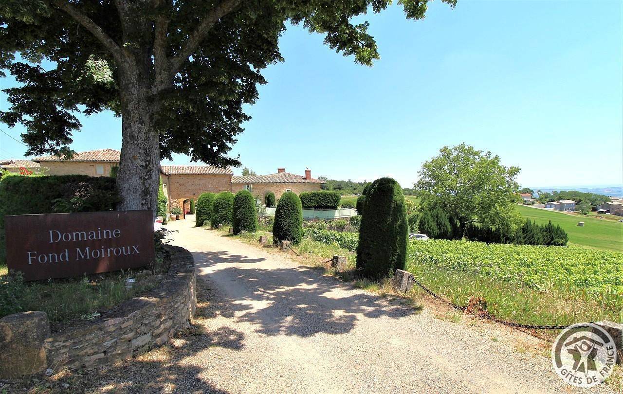 Gîte für 6 Personen mit Terrasse in Cogny, Beaujolais