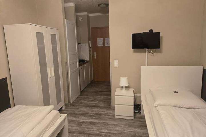 Ganze Wohnung, Apartment für bis zu 2 Personen in 2 Einzelbetten in One Beach, Saarbrücken