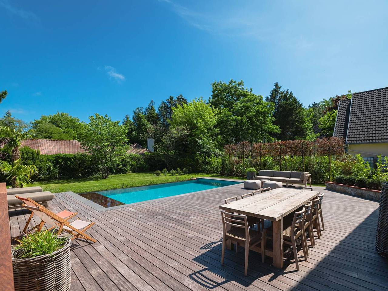 Villa con piscina y mascotas permitidas - céntrico in Le Touquet-Paris-Plage, Montreuil und Umgebung
