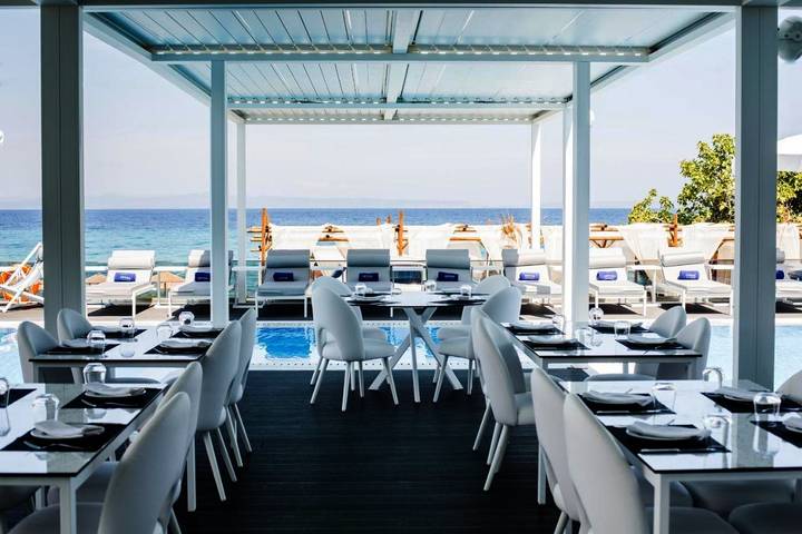 Villa für 2 Personen, mit Pool und Kinderpool sowie Ausblick und Balkon in Chalkidiki - 3