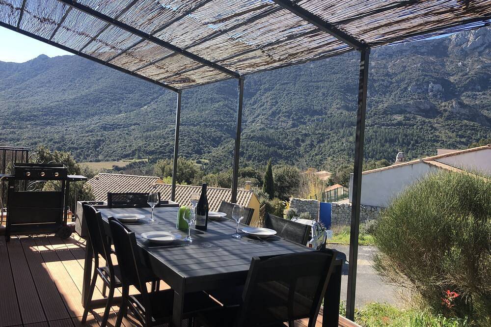 San Jordi air-conditioned cottage in Duilhac-sous-Peyrepertuse, Parc naturel régional Corbières-Fenouillèdes