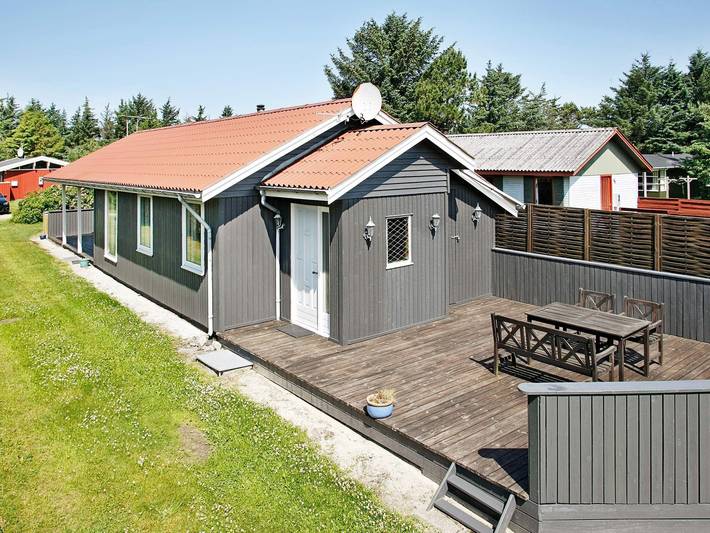 Ferienhaus für 6 Personen, mit Terrasse in Grønhøj Strand