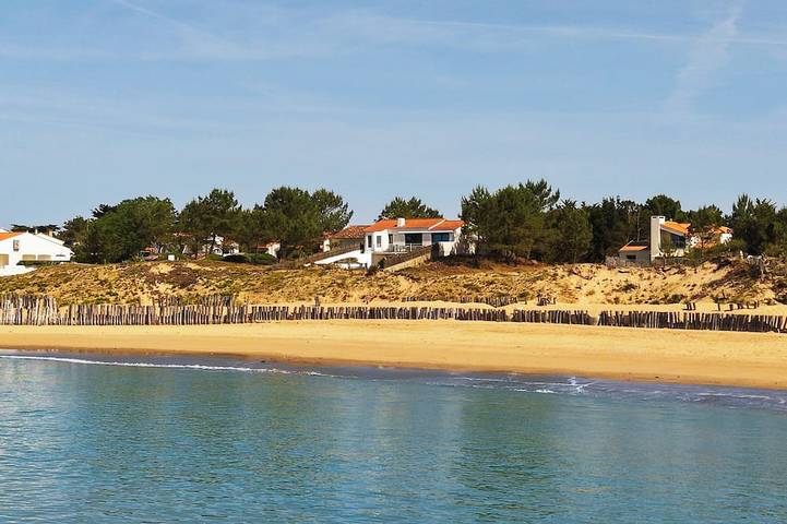 Maison de vacances pour 12 personnes, avec balcon et jardin, animaux acceptés en Vendée