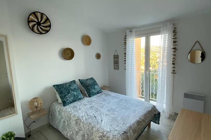 Maisonette vue mer, piscine , jardinet et tennis - 4 couchages in Roquebrune-sur-Argens, Côte méditerranéenne (France)