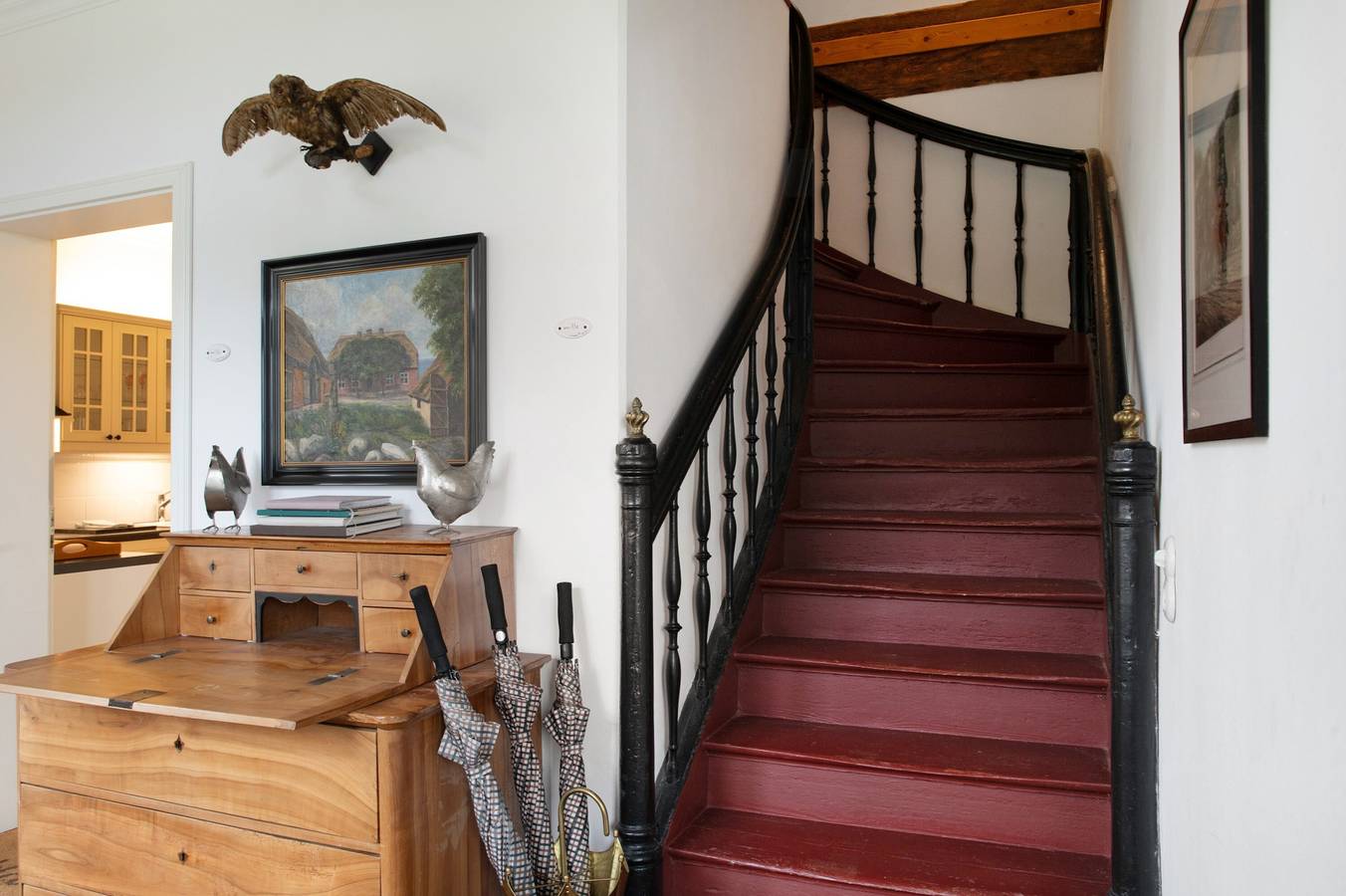 Ganze Wohnung, Ferienwohnung 'Gut Rattelvitz - Galerie Mitte' mit Meerblick, privater Terrasse und Wlan in Gingst, Rügen