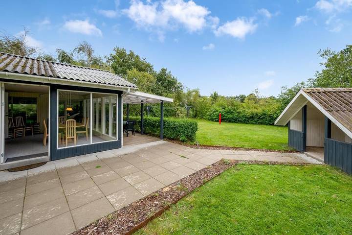 Ferienhaus für 6 Personen, mit Balkon/Terrasse und Sauna, mit Haustier