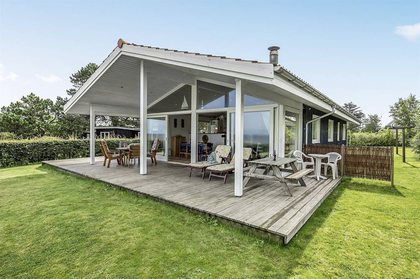 Home in Brenderup Fyn with sauna in Kleiner Belt