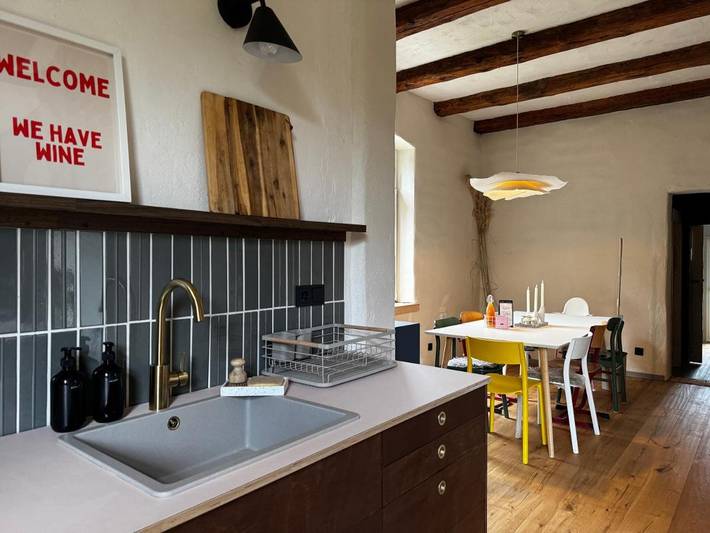 Ferienhaus für 4 Personen, mit Terrasse und Garten sowie Ausblick in Groß Wokern