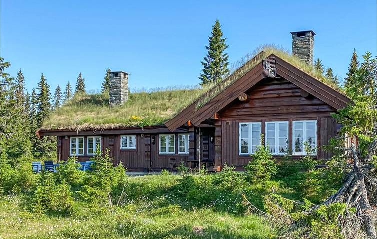 Location de vacances pour 5 personnes, avec jardin dans Sjusjoen - 3