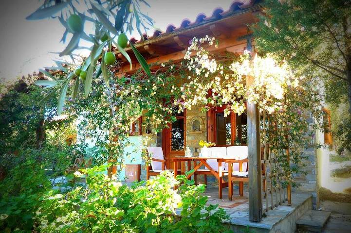 Ferienhaus für 5 Personen, mit Balkon und Garten, mit Haustier am Pilion - 4