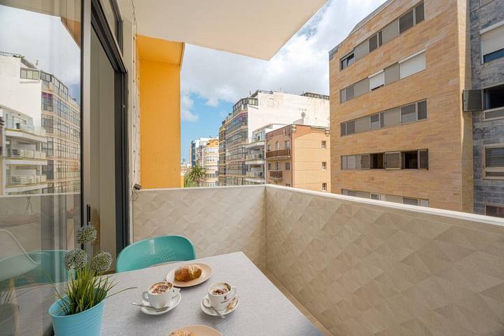 Apartamento entero, Apartamento Vacacional 'Casita Palmera Las Canteras' con Vistas al Mar, Balcón y Wi-Fi in Las Palmas de Gran Canaria Centre, Las Palmas de Gran Canaria