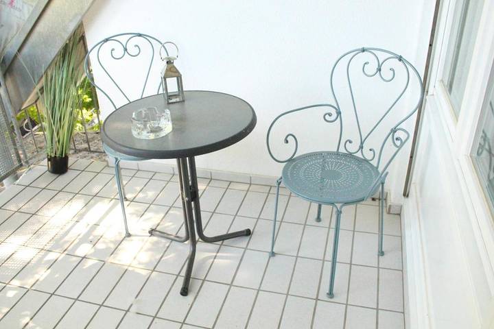 Ferienwohnung für 5 Personen, mit Balkon und Seeblick sowie Ausblick in Moos