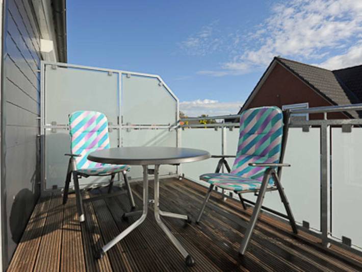 Ferienwohnung für 2 Personen, mit Balkon und Garten sowie Sauna in Bensersiel - 4
