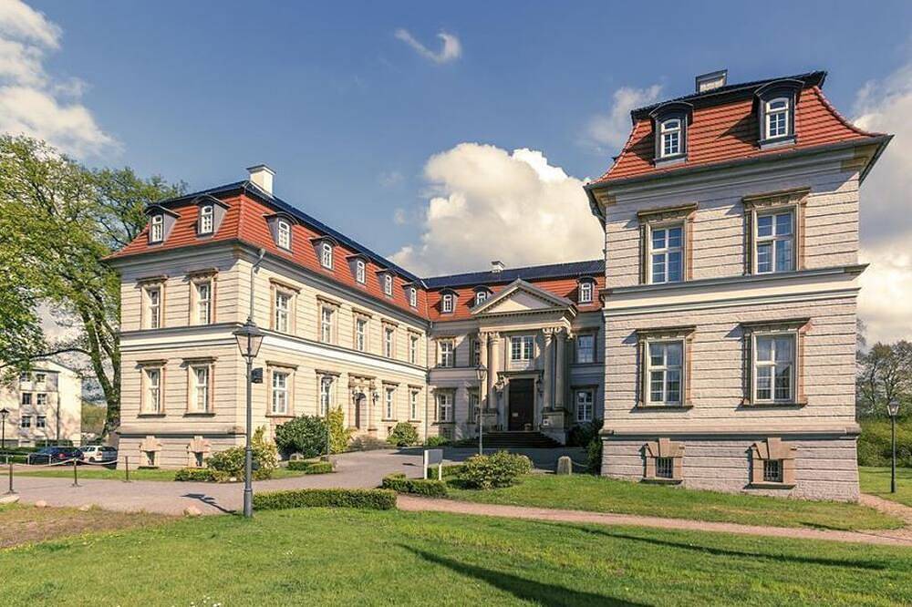 Standard Zimmer, Dusche, Wc, Nichtraucher - Hotel Schloss Neustadt-Glewe in Neustadt-Glewe, Ludwigslust-Parchim