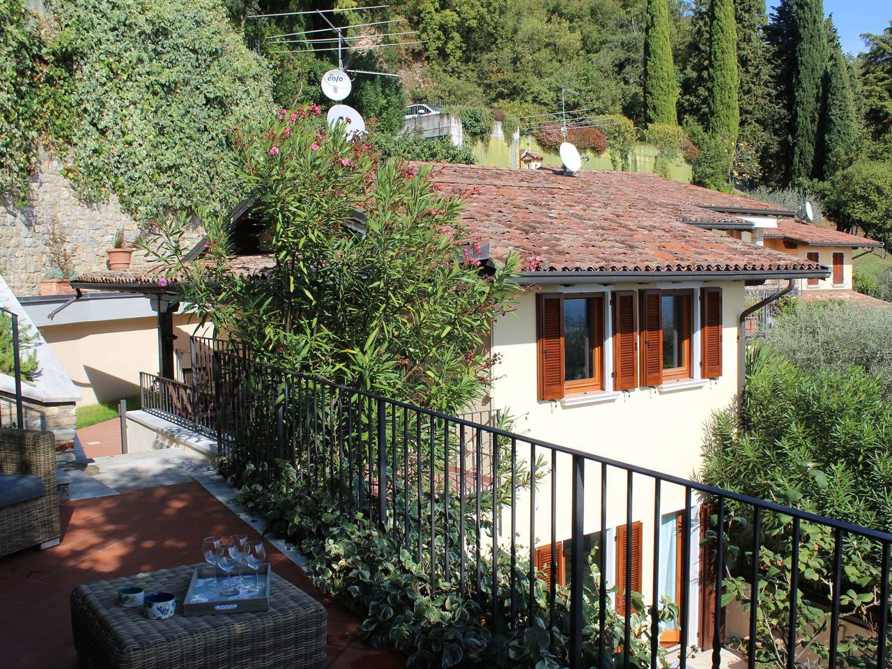 Ferienvilla 'Belvedere' in Gardone Riviera, Montagnes autour du lac de Garde