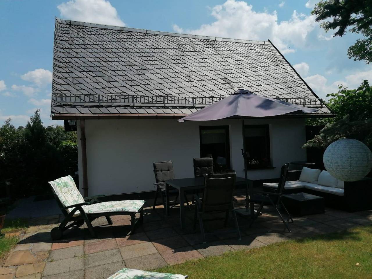 Häuschen in grüner Idylle - Ferienhaus, 1 Schlafraum in Bad Gottleuba-Berggießhübel, Elbsandsteingebirge