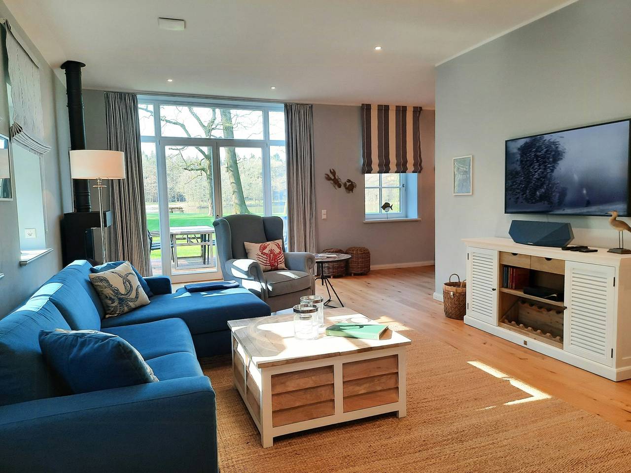 Ganze Wohnung, Ostfriesischer Chic in Maisonette am See in Friedeburg, Nordseeküste