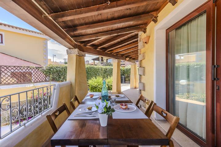 Appartamento per 4 persone, con terrazza a Pittulongu