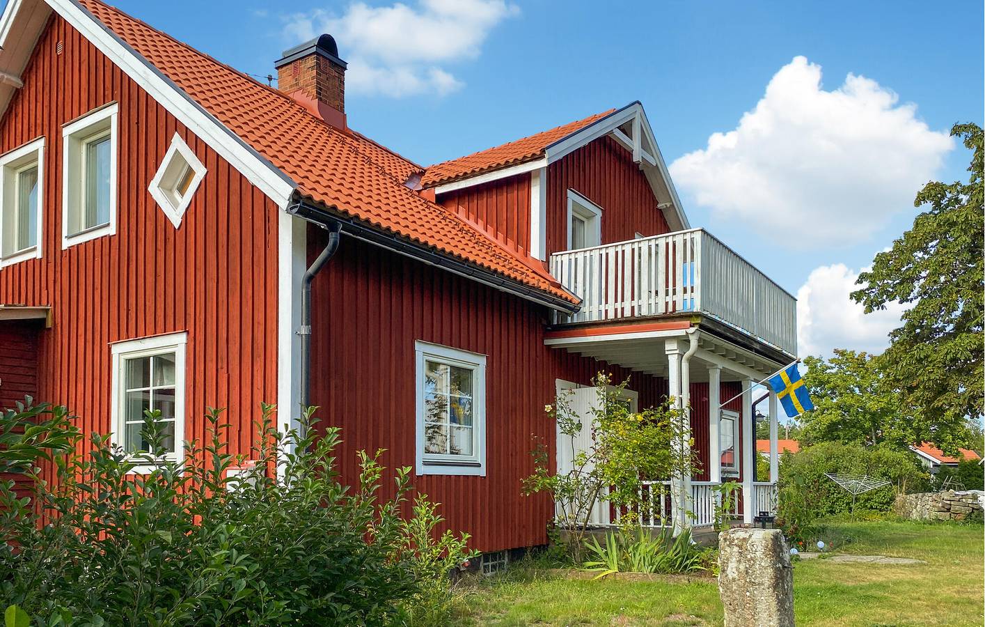 Hus för 8 Personer med trädgård in Mönsterås och omgivningar
